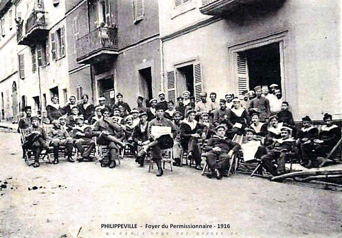Philippeville - Foyer du Permissionnaire en 1916.jpg